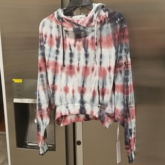 💕YOUNG FABULOUS & BROKE💕 Tie Dye Hoodie Small/Medium NWT - Picture 2 of 7